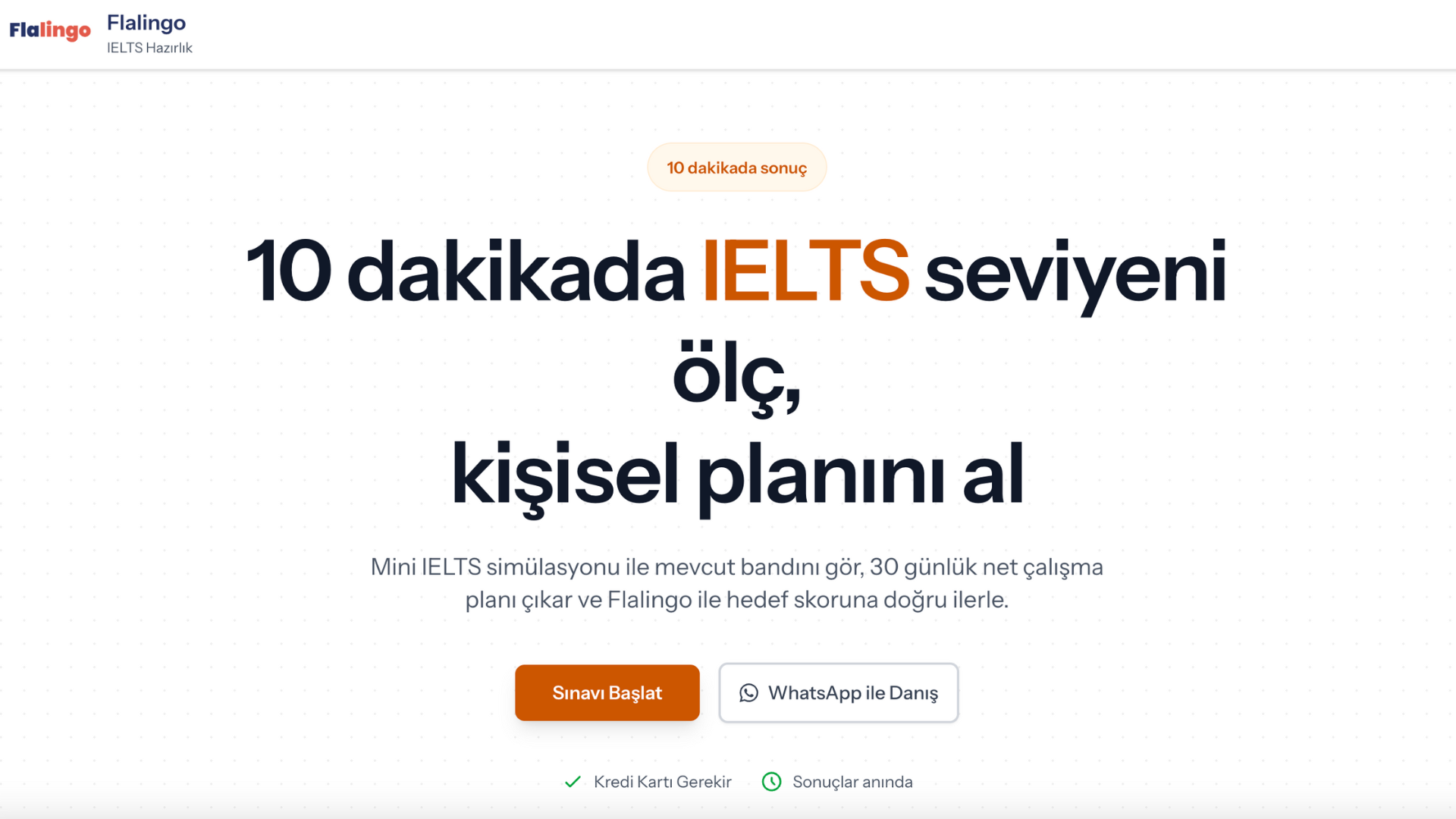 Ücretsiz IELTS Deneme Sınavı