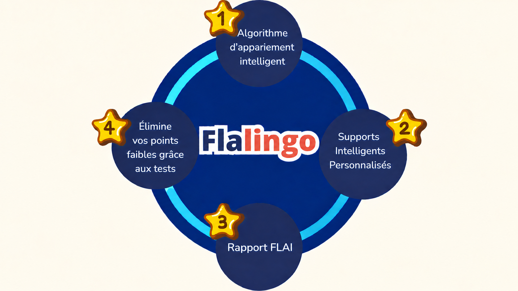 Le cycle d'apprentissage Flalingo.