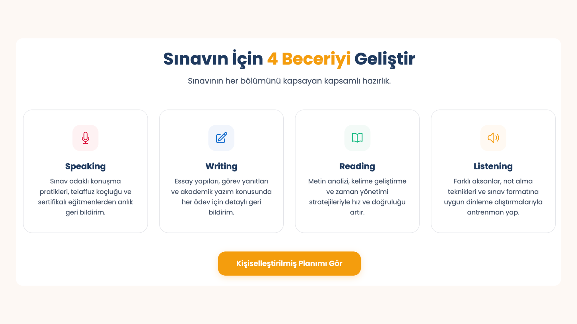 TOEFL Speaking: 45 Saniyede Mükemmel Cevap