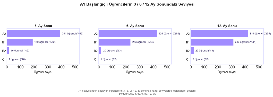 FLAI Verileriyle İngilizce Öğrenimi: Seviye, Davranış ve İlerleme Analizi